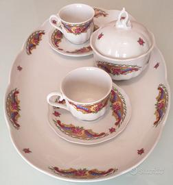 Servizio da caffè per due in porcellana Limoges