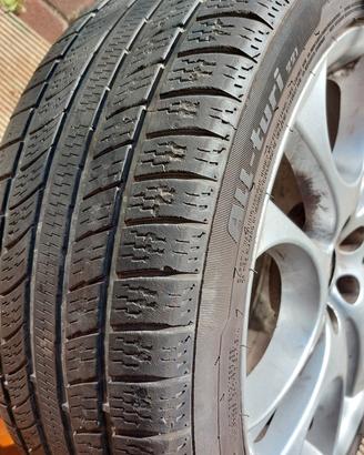CERCHIONI IN LEGA CON GOMME DA NEVE PER ALFA 147