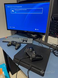 PS4 PlayStation 4 1TB + 2 joystick + giochi