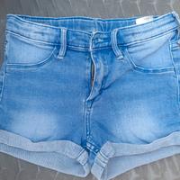 Jeans corti elasticizzato 140 cm