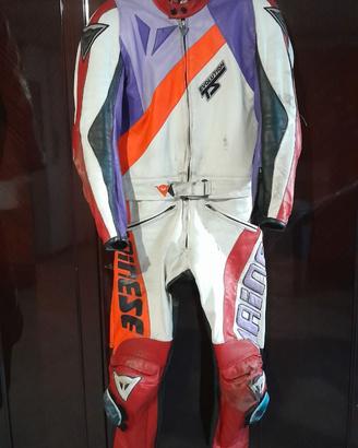 Tuta in pelle Dainese incidentata
