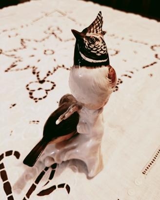 Karl Ens coppia uccelli dal ciuffo