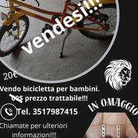 bicicletta da bambino 