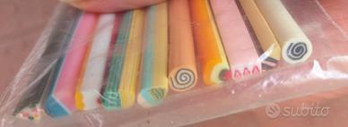 decorazione unghie con FIMO DOLCI PASTICCERIA