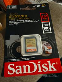 SanDisk Extreme SDXC imballata