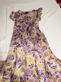 Abito Elegante 100% Pura Seta Luisa Spagnoli