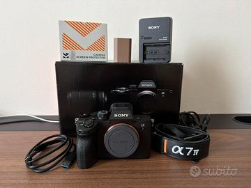 Sony A7 IV - pari al nuovo - 7.500 scatti