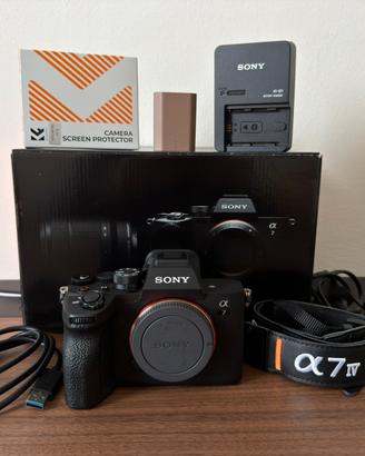 Sony A7 IV - pari al nuovo - 7.500 scatti