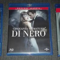 CINQUANTA SFUMATURE (trilogia completa in blu ray)