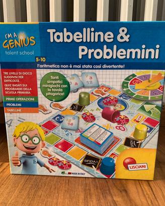 Gioco Lisciani Tabelline e problemini