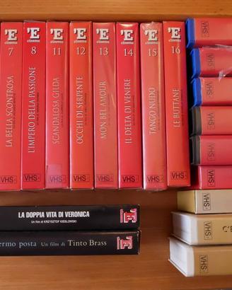 Vhs supplemento quotidiani settimanali anni 80-90