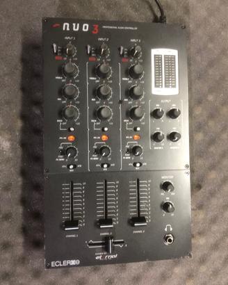 Mixer Ecler nuo 3  analogico dj old school