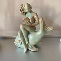 Art Deco CERAMICA SCULTURA Fratelli Komlos