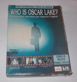 WHO IS OSCAR LAKE ? AVVENTURA CD-ROM PC 1995
