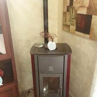Stufa a pellet piazzetta canalizzata