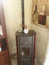 Stufa a pellet piazzetta canalizzata