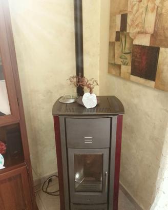 Stufa a pellet piazzetta canalizzata