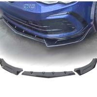 SPOILER LIP VOLKSWAGEN VW GOLF 8 R LINE NERO LUCID