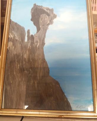 QUADRO OLIO SU TELA - IL FUNGO -