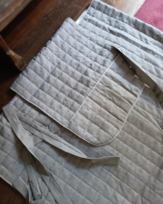 copridivano trapuntino grigio