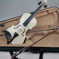 violino bianco panna mai usato
