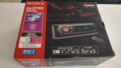 Autoradio Sony mex-dv1000 lettore dvd