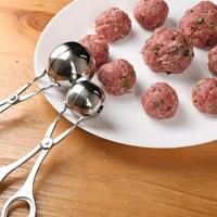 set 2 pinza a forbice per polpette 