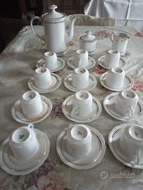 Servizio in porcellana bavarese di 15 pezzi 