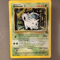 Carta Pokemon NIDORAN 57/64 Commune Jungle Wizard