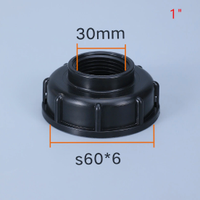 IBC Serbatoio Valvola cisterna Tappo Adattatore Ra