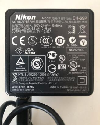 Nikon  AC adapter EH-69P