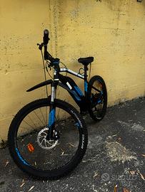 Rockrider E-ST500 solo 200km batteria perfetta