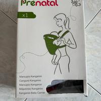 Marsupio porta bebè Prenatal Kangaroo rosso