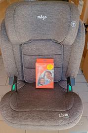 seggiolino auto con isofix  più   antiabbandono