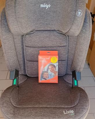 seggiolino auto con isofix  più   antiabbandono