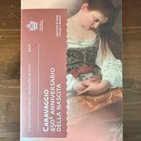 Cofanetto due euro commemorativi 2021 Caravaggio