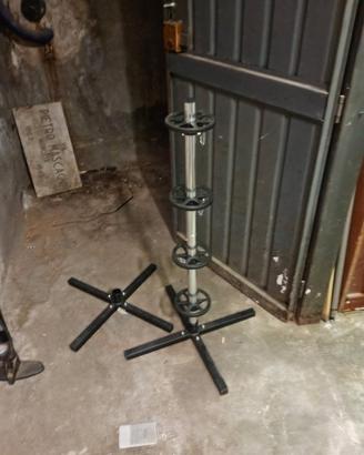 porta gomme e porta pacchi per Reanult2 serie