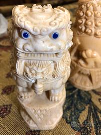 Statuine coppia di cani Fo’