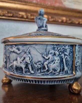 Ceramica Royal Family e vaso Deruta