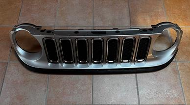 Griglia Anteriore Jeep Renegade+calotte silver
