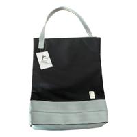 Borsa tote ReMade nera e argento per donna