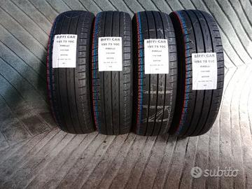 4 gomme 195 75 16c pirelli a421