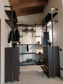 cabina armadio aperta