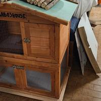 casetta conigli/ porcellino d'india 