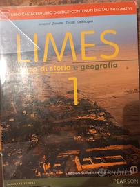 Limes 1 libro storia geografia  9788842433910