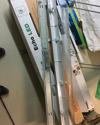 plafoniera stagna  disano a led