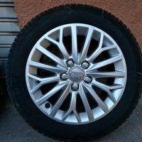 Cerchi originali Audi 205/55 R16 gommati 4 seasons