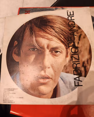 De André lotto vinili sigillati LP 