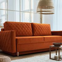 CON RAFFINATA TRAPUNTATURA A ROMBI!