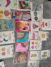 palloncini mylar+palloni led tutto a 50 centesimi 